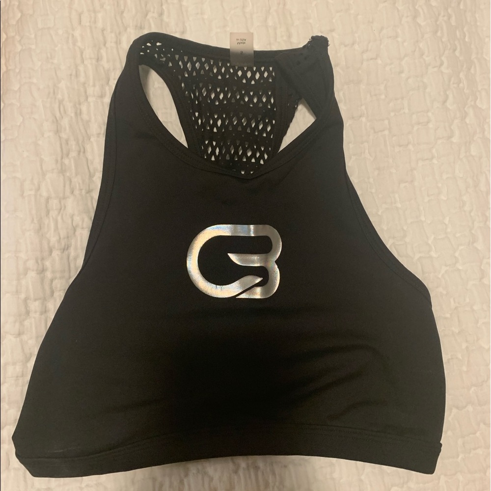 CycleBar Cropped Tank - high neck
